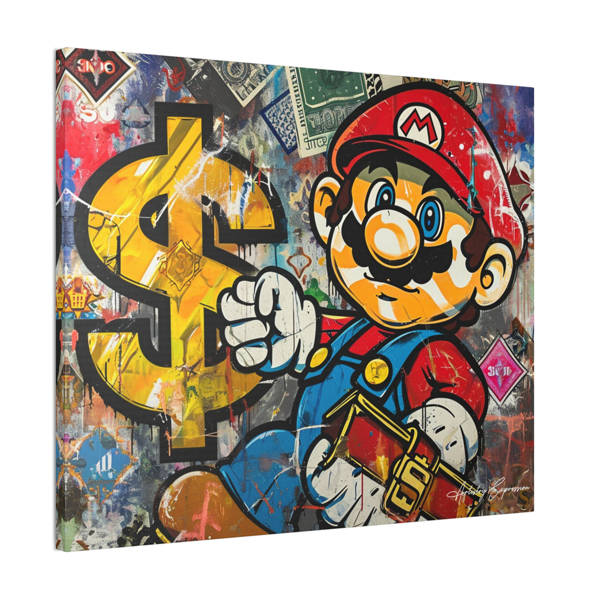 Graffiti Mushroom Kingdom: Mario's Fashionable Journey
