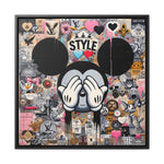 Urban Harmony: A Graffiti Mosaic of Pop Culture
