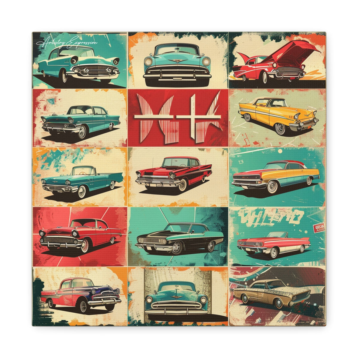 Vintage Drive: Nostalgic Ode to Classic Car Culture