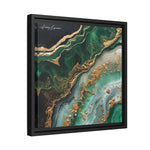 Emerald Ebb: Abstract Fluidity