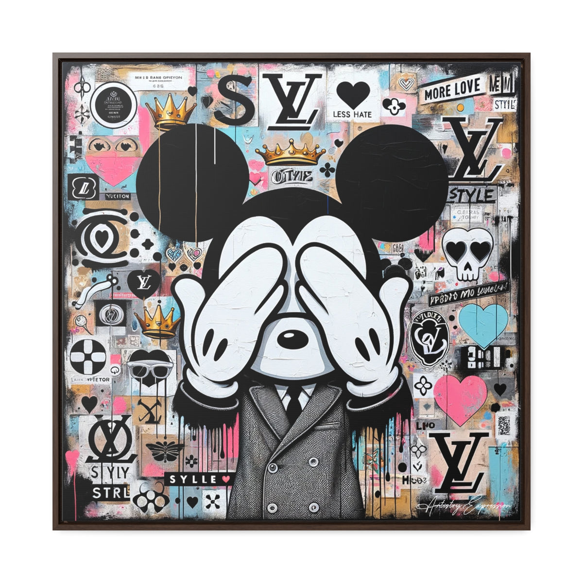 Graffiti Fusion: Where Pop Art Meets Street Style