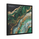 Emerald Ebb: Abstract Fluidity