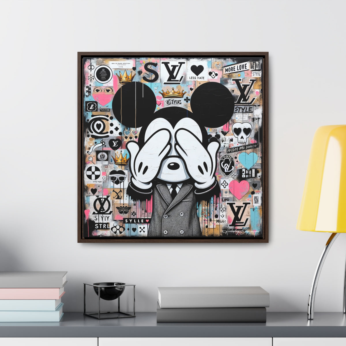 Graffiti Fusion: Where Pop Art Meets Street Style