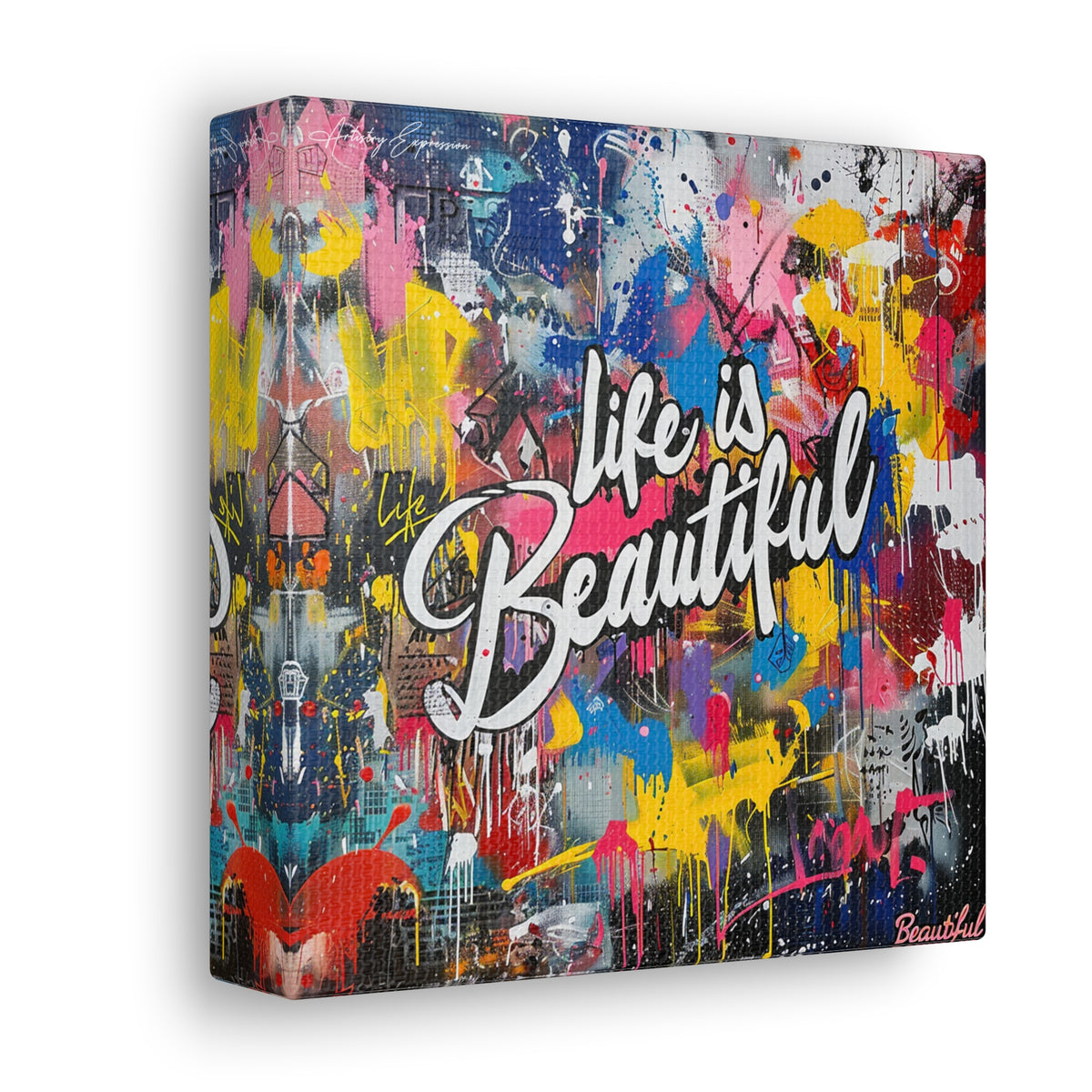 Vibrant Euphoria: Life's Beautiful Mural