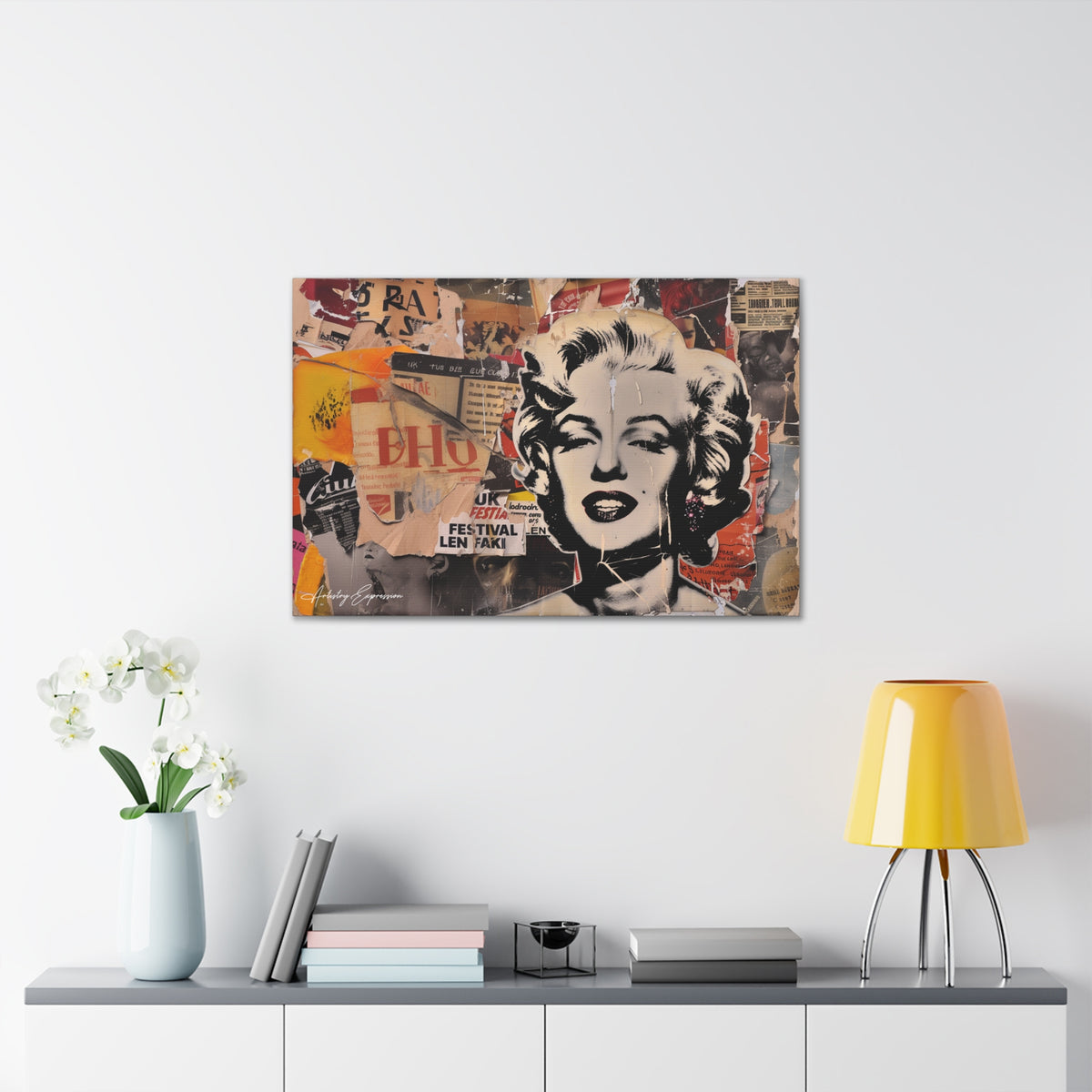 Iconic Collage: Marilyn Monroe in Pop Culture