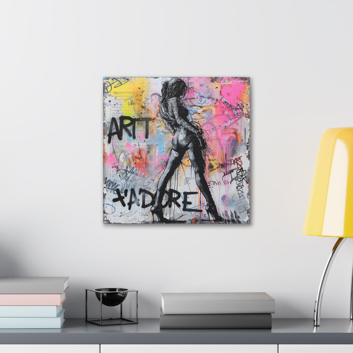 Grit and Glamour: A Graffiti Affair