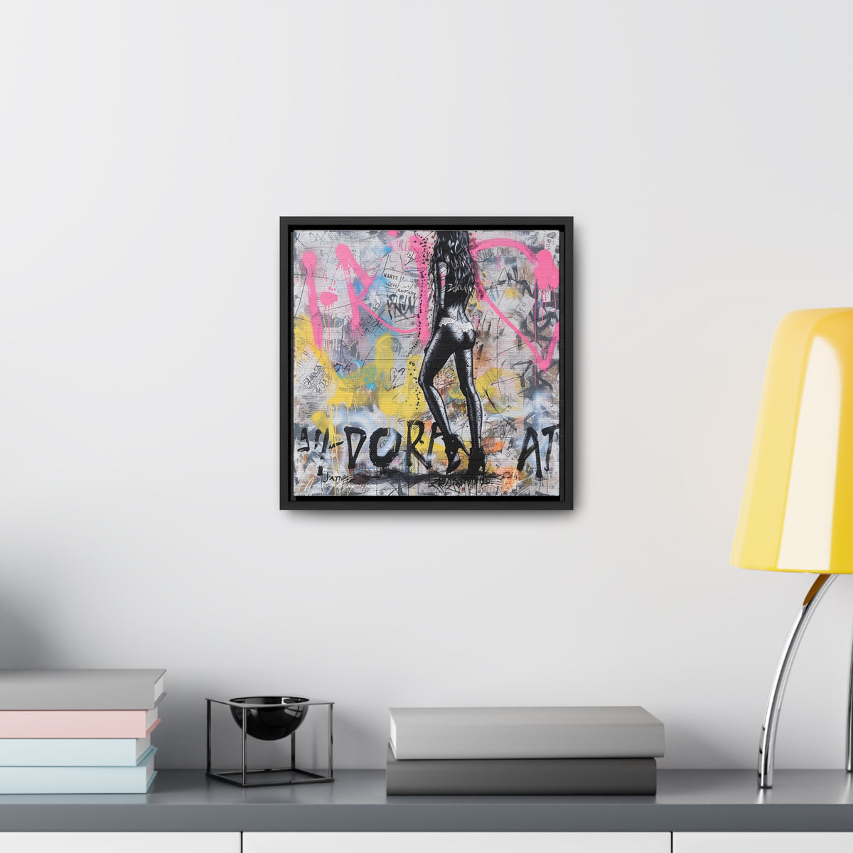Sultry Streets: Embracing Graffiti Glamour