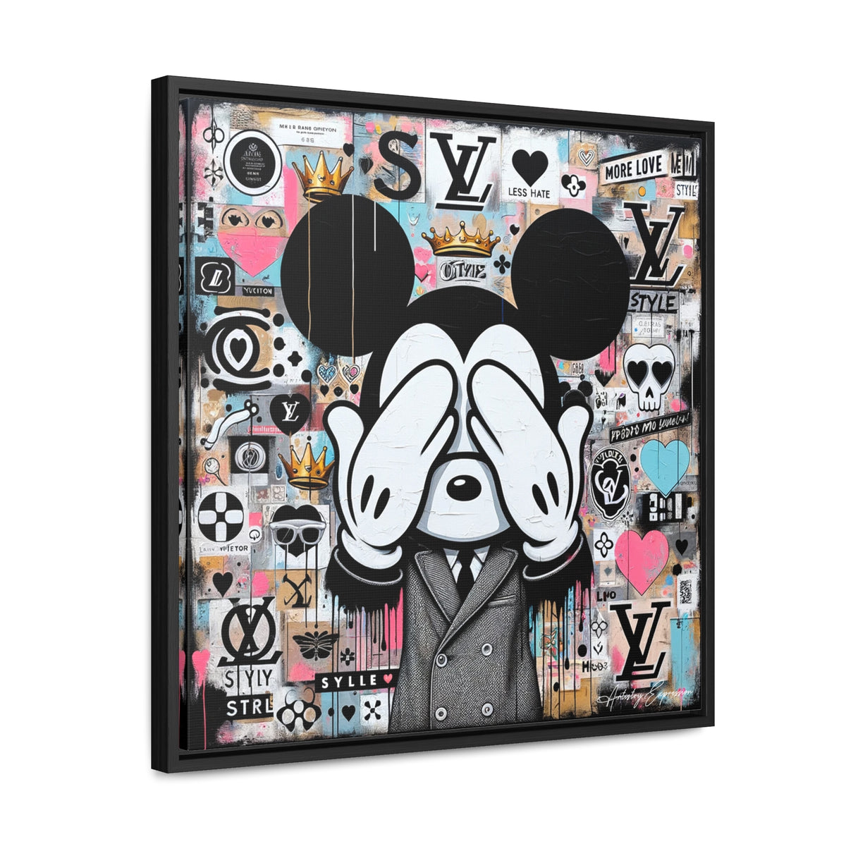 Graffiti Fusion: Where Pop Art Meets Street Style