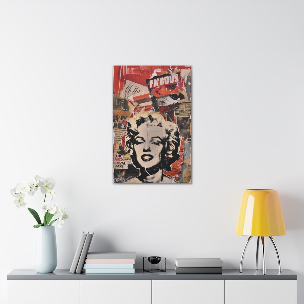 Iconic Collage: Marilyn Monroe in Pop Culture