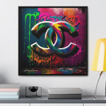 Street Art Broadcast: Channel Logo on Graffiti Wall