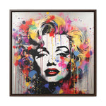 Graffiti Goddess: Marilyn Monroe's Vibrant Visage