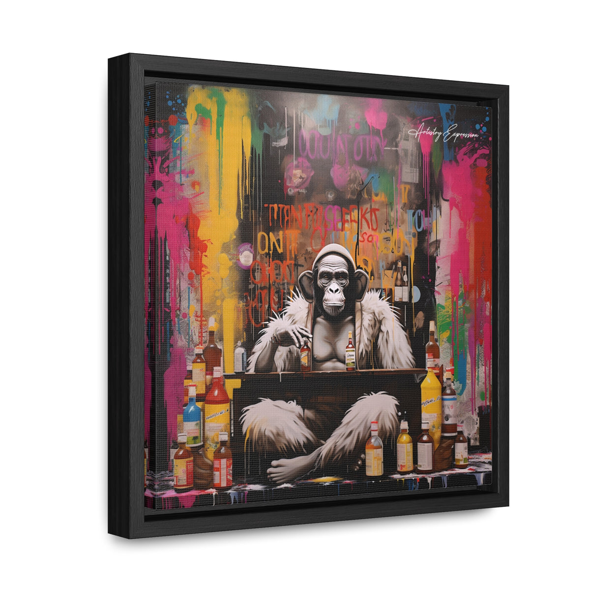 Wild Night Out: Gorilla Hangout in Color