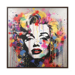 Graffiti Goddess: Marilyn Monroe's Vibrant Visage