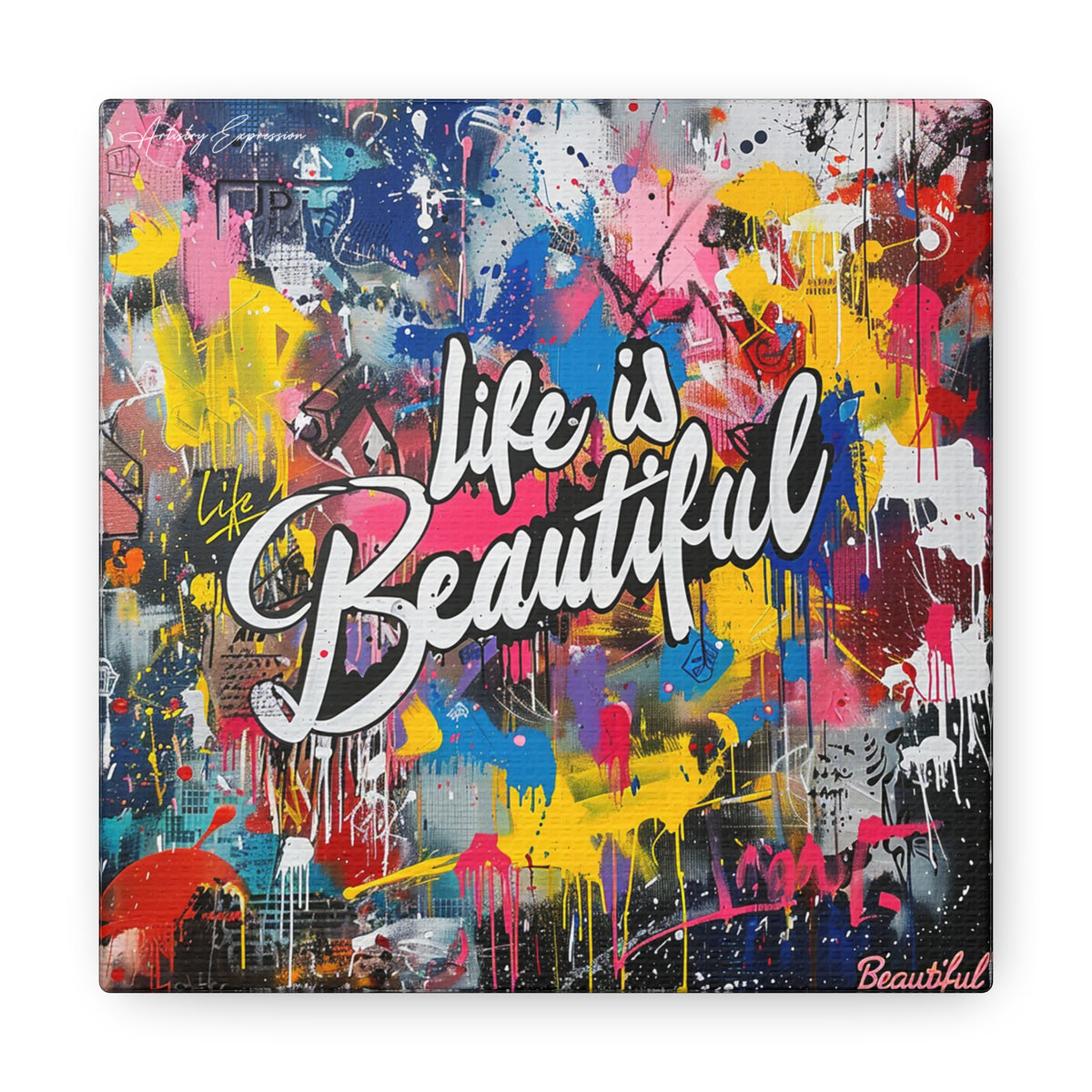 Vibrant Euphoria: Life's Beautiful Mural