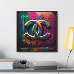 Street Art Broadcast: Channel Logo on Graffiti Wall