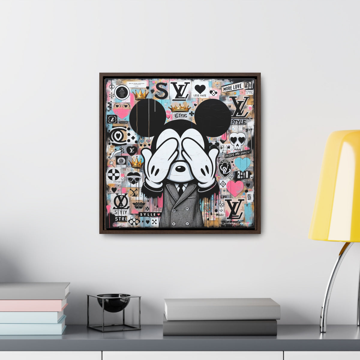 Graffiti Fusion: Where Pop Art Meets Street Style