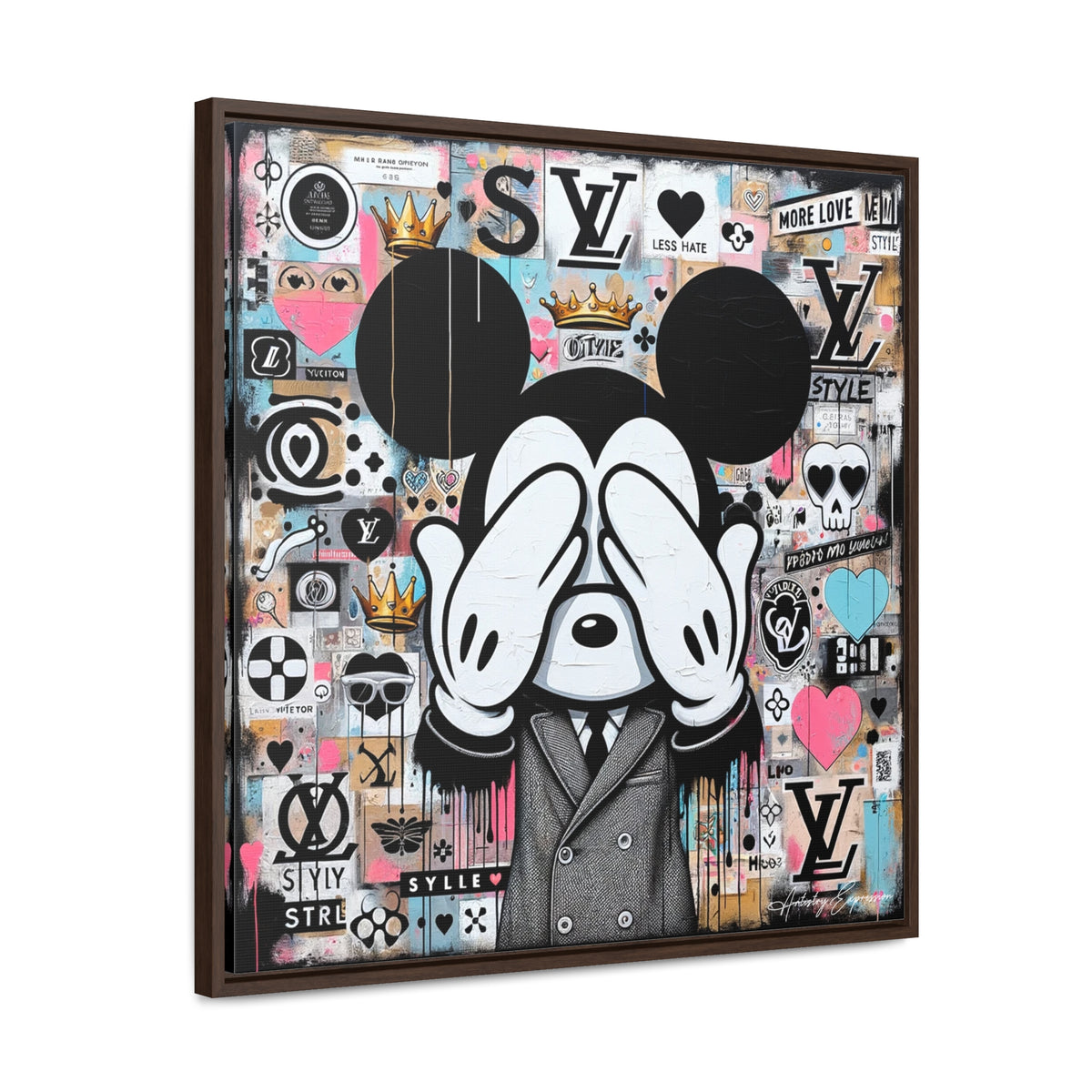 Graffiti Fusion: Where Pop Art Meets Street Style