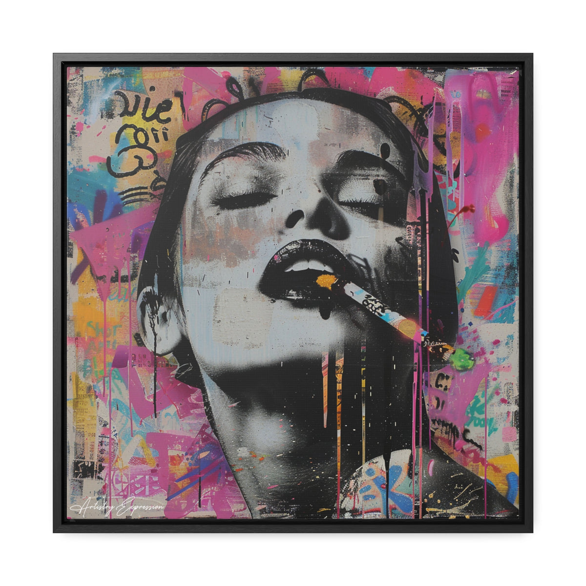 Ephemeral Expression: Graffiti Portraits