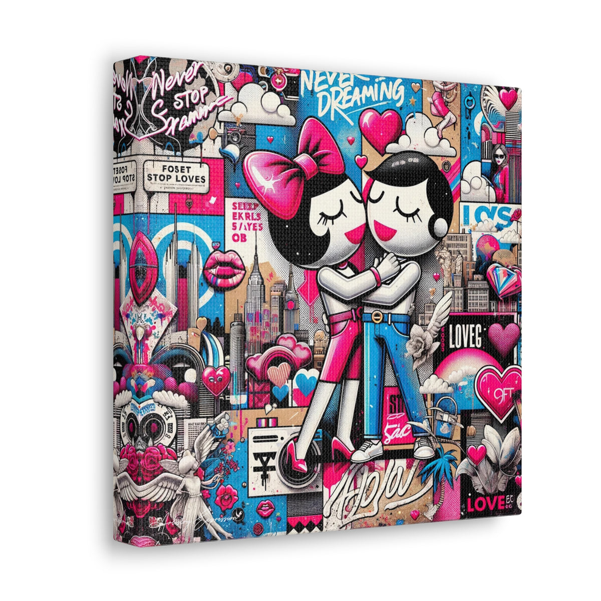 City Pulse: Dynamic Graffiti Mural