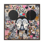 Urban Harmony: A Graffiti Mosaic of Pop Culture