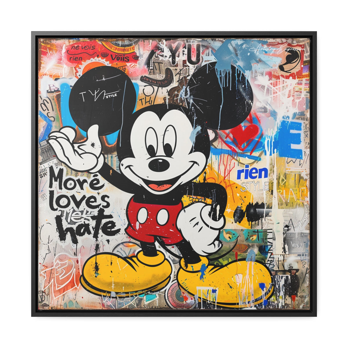 City Collage: A Pop Street Symphony