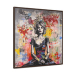 Urban Elegance: Vibrant Graffiti