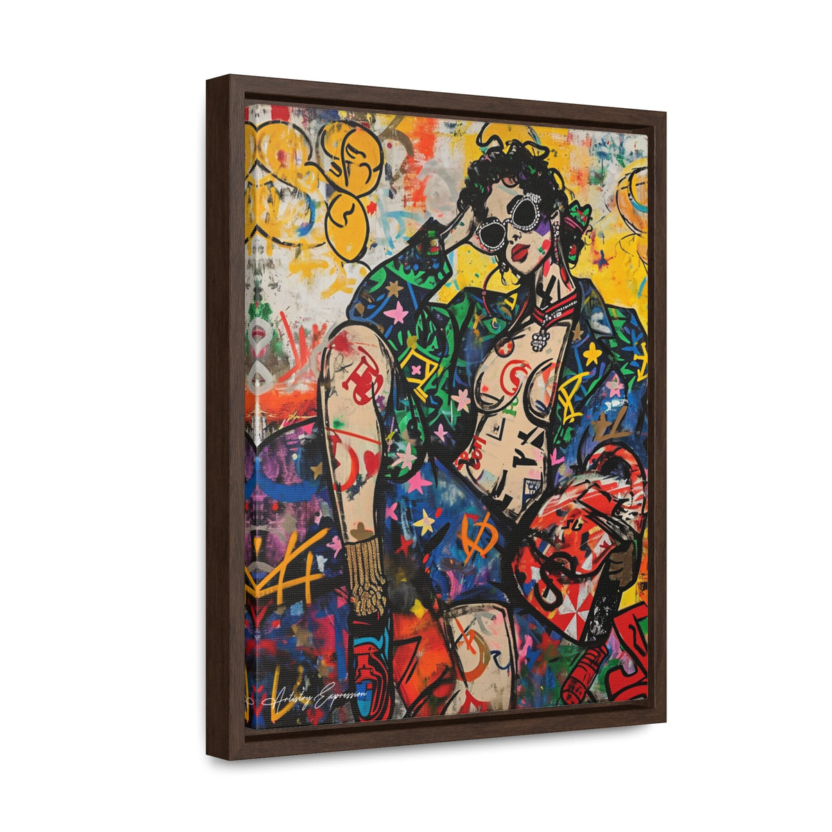 Graffiti Goddess: Wealth and Style in Color