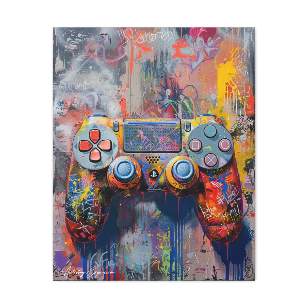 Game Controller Graffiti