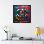 Street Art Broadcast: Channel Logo on Graffiti Wall