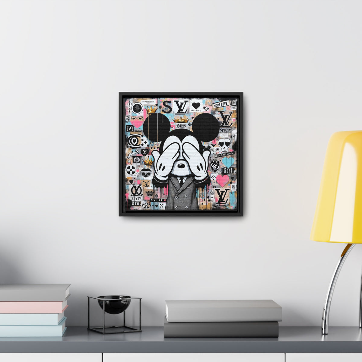 Graffiti Fusion: Where Pop Art Meets Street Style