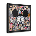 Urban Harmony: A Graffiti Mosaic of Pop Culture