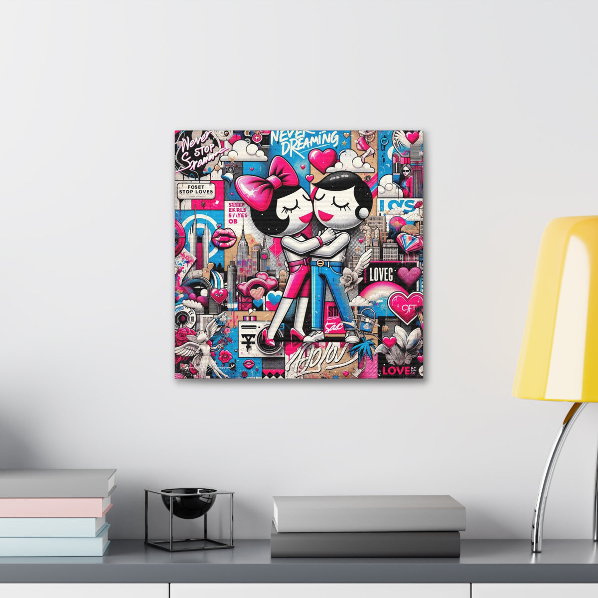 City Pulse: Dynamic Graffiti Mural