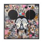 Urban Harmony: A Graffiti Mosaic of Pop Culture