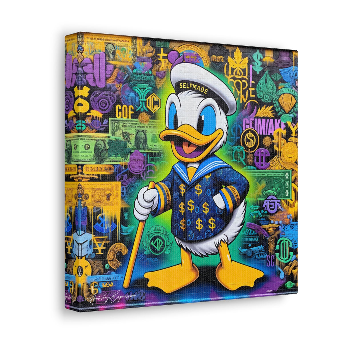 Urban Rebellion: Donald Duck in Street Art
