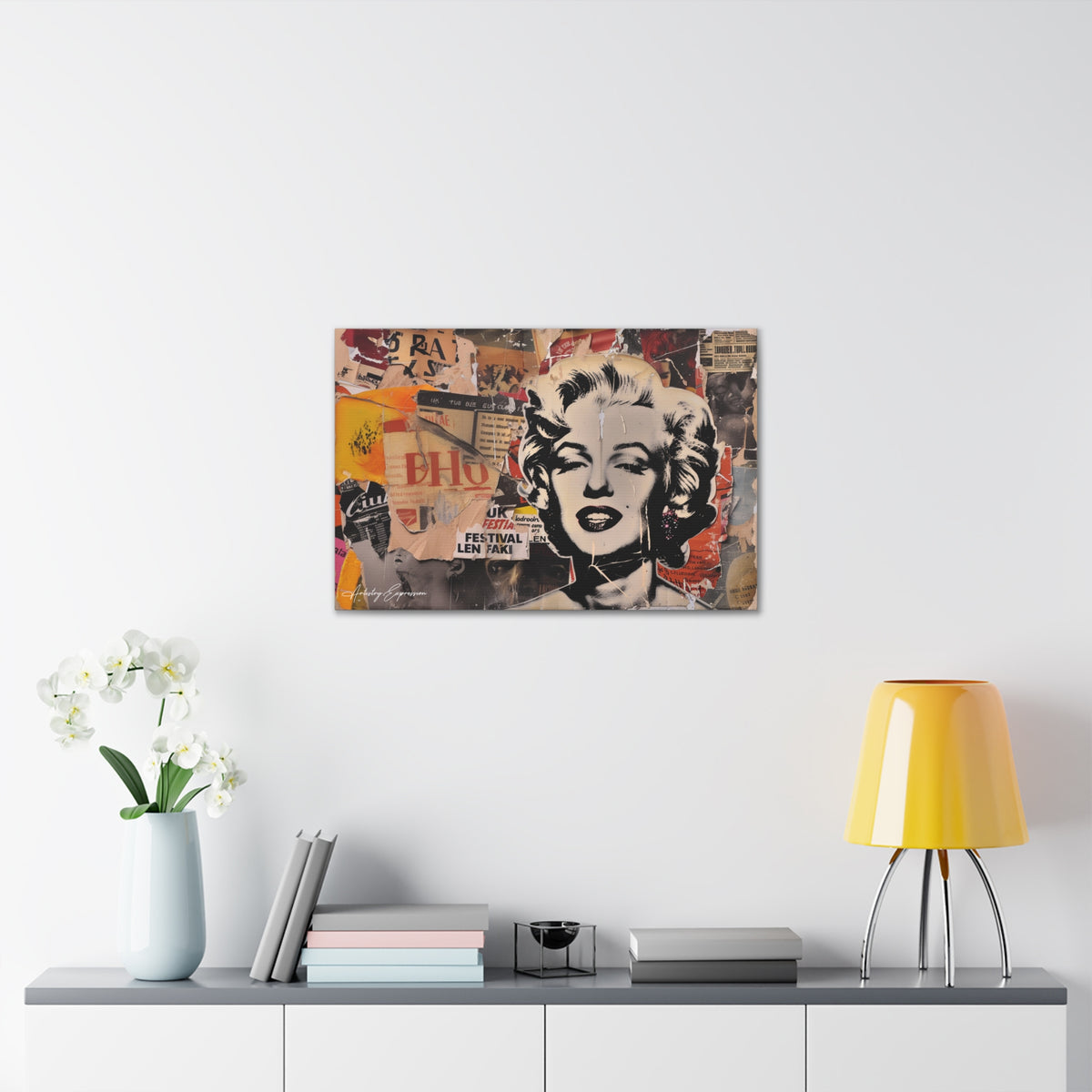 Iconic Collage: Marilyn Monroe in Pop Culture