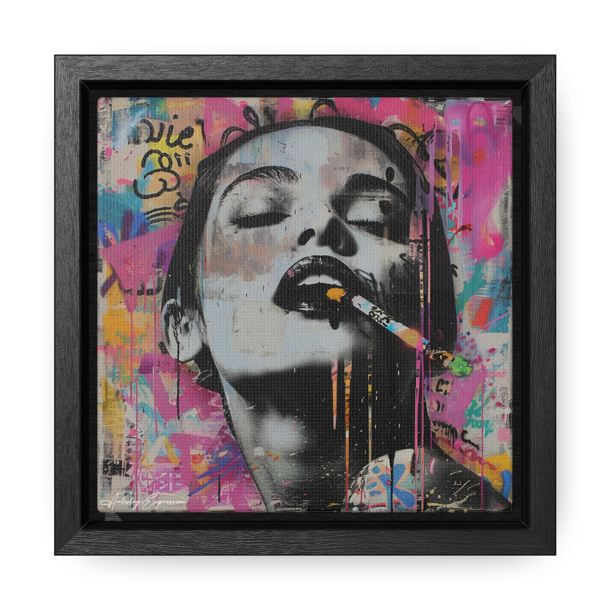 Ephemeral Expression: Graffiti Portraits