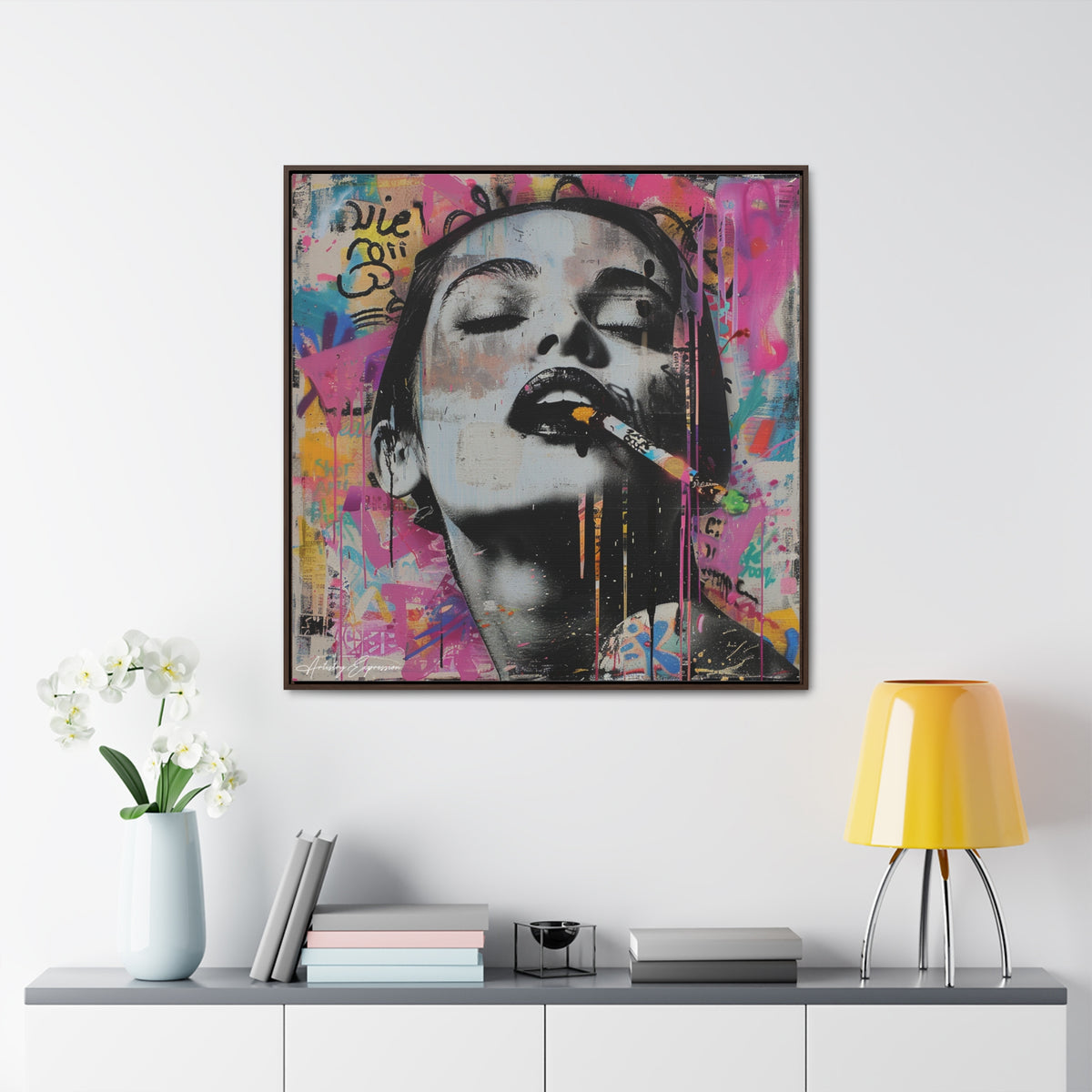Ephemeral Expression: Graffiti Portraits