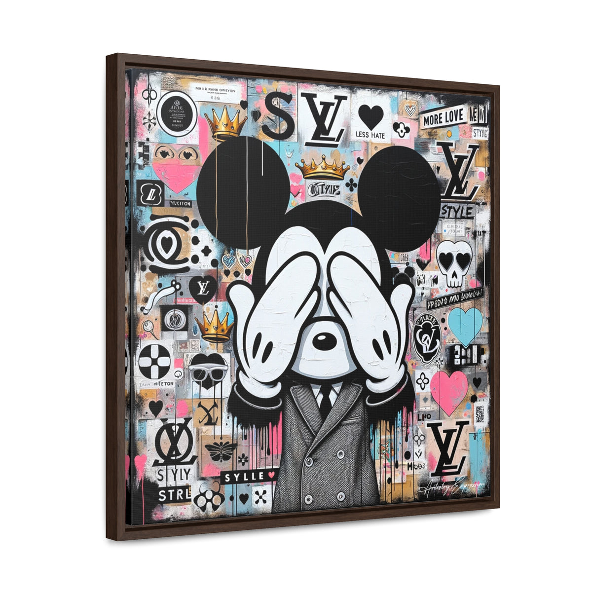 Graffiti Fusion: Where Pop Art Meets Street Style