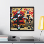 Glamour and Grit: Graffiti Fusion of Playfulness and Opulence