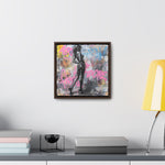 Urban Elegance: Sensuous Graffiti Symphony