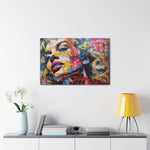 Iconica: A Symphony of Pop Art and Abstract Expressionism