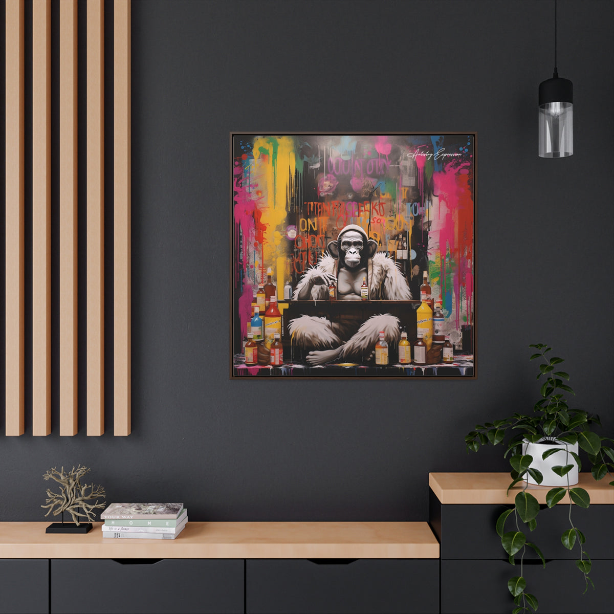 Wild Night Out: Gorilla Hangout in Color