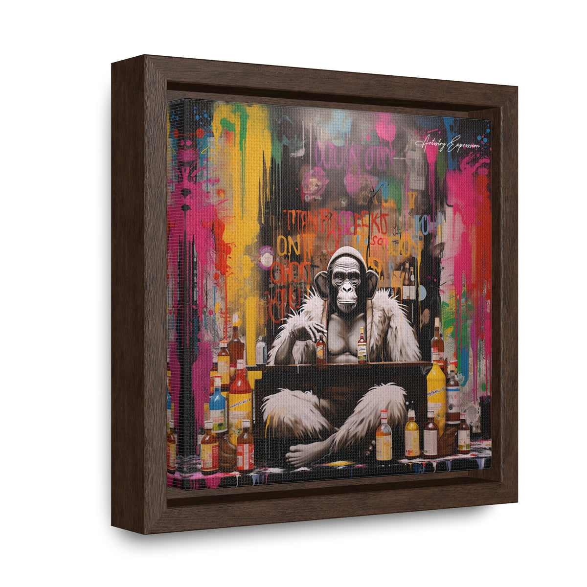 Wild Night Out: Gorilla Hangout in Color