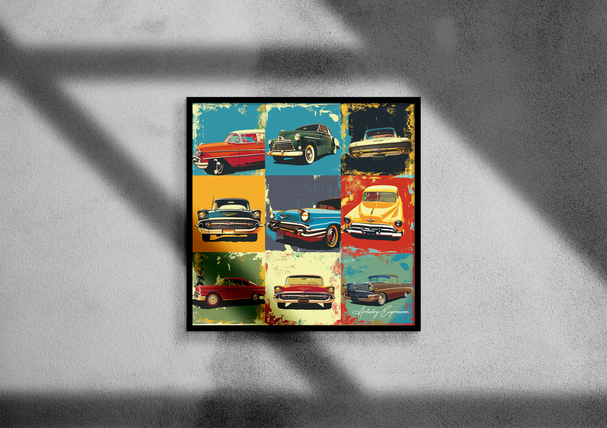 Vintage Drive: A Tribute to Classic Cars