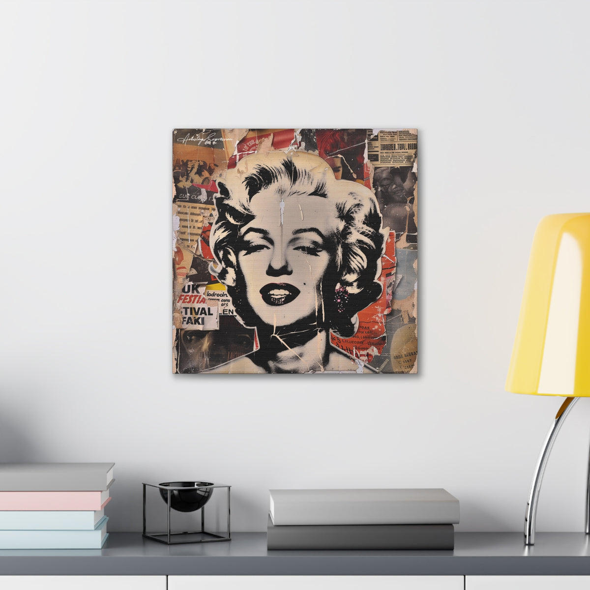 Iconic Collage: Marilyn Monroe in Pop Culture