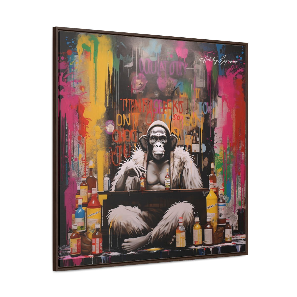 Wild Night Out: Gorilla Hangout in Color