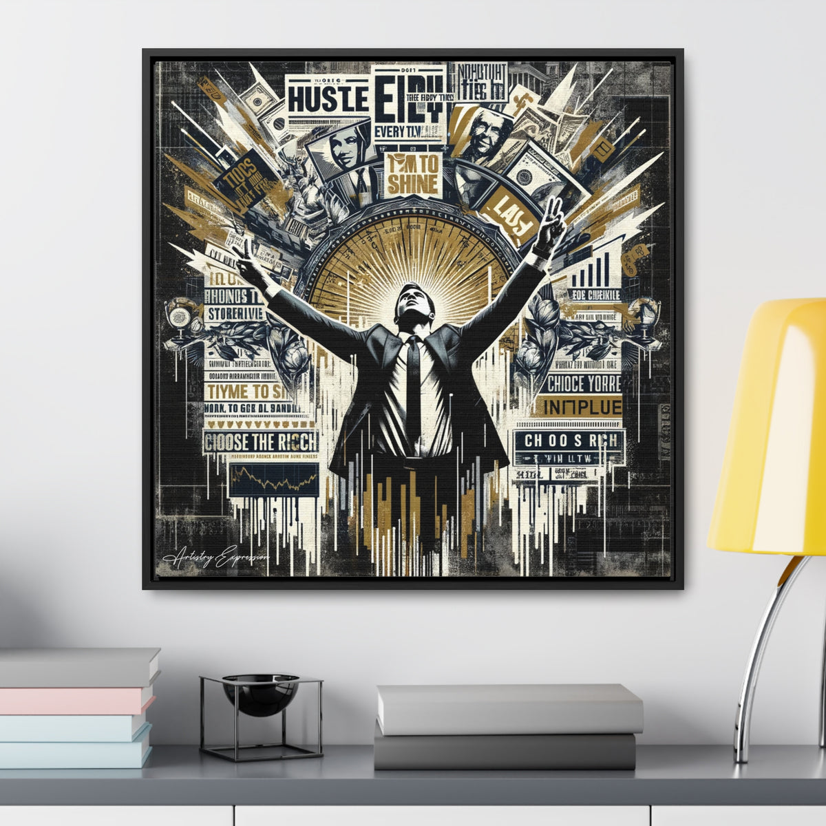 Symphonie du succès : une ode aux graffitis au triomphe financier