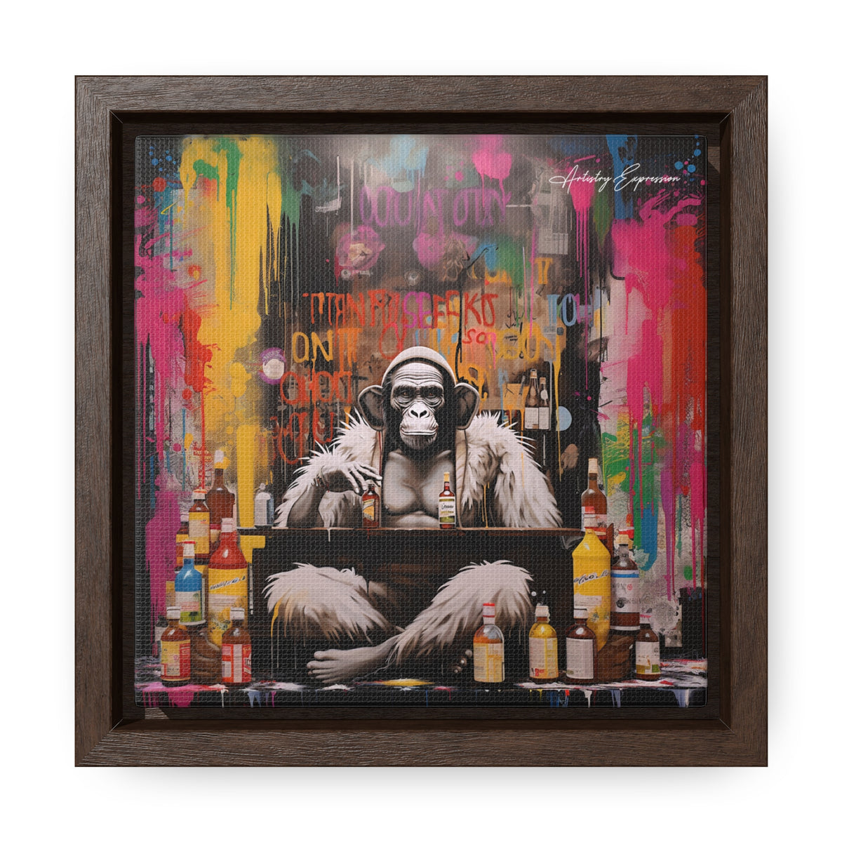 Wild Night Out: Gorilla Hangout in Color