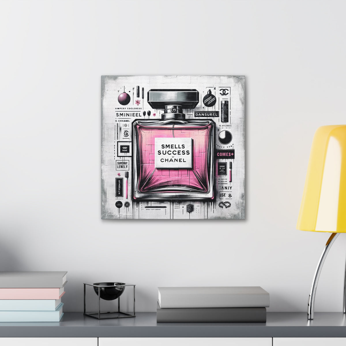 Scent of Triumph: Modern Graffiti Interpretation of Perfume