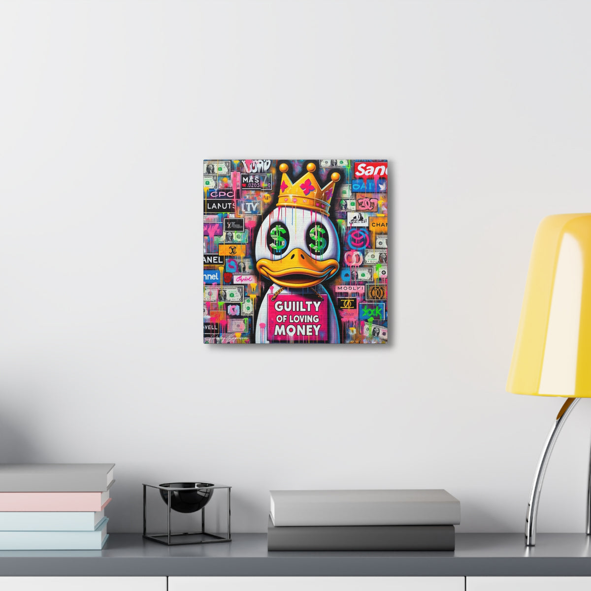 Luxury Lament: Graffiti Art on Obsession with Money